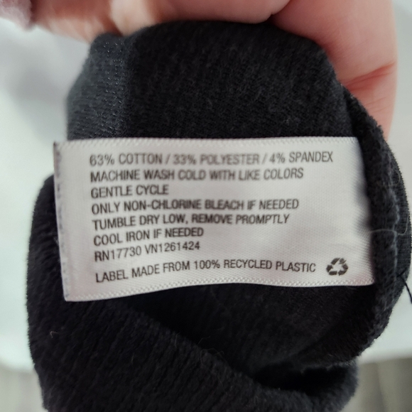 Wild Fable Women's Pencil Skirt Size XXL Black Textured Velour Scandi Chic - Picture 4 of 6